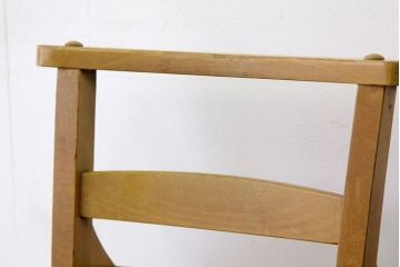 アンティーク家具　アンティーク　イギリスチャペルチェア2脚セット(4)(椅子・ダイニングチェア・チャーチチェア)