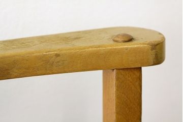 アンティーク家具　アンティーク　イギリスチャペルチェア2脚セット(4)(椅子・ダイニングチェア・チャーチチェア)