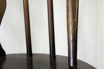 アンティーク家具　アンティーク　アーコールスティックバックチェア2脚セット(椅子)(シスルバックチェア)