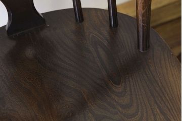 アンティーク家具　アンティーク　アーコールスティックバックチェア2脚セット(椅子)(シスルバックチェア)