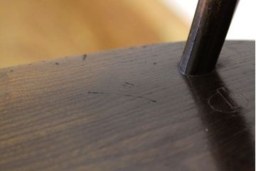 アンティーク家具　アンティーク　アーコールスティックバックチェア2脚セット(椅子)(シスルバックチェア)