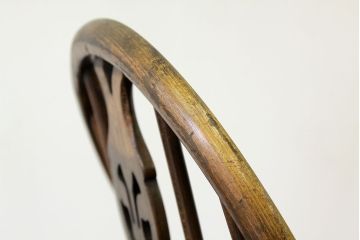 アンティーク家具　アンティーク　アーコールスティックバックチェア2脚セット(椅子)(シスルバックチェア)