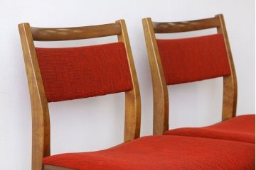 ヴィンテージ家具　北欧ミッドセンチュリー G-PLAN ダイニングチェア2脚セット(椅子、イス、チェア、北欧ビンテージ)