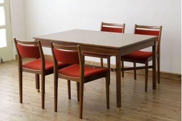 ヴィンテージ家具　北欧ミッドセンチュリー G-PLAN ダイニングチェア2脚セット(椅子、イス、チェア、北欧ビンテージ)
