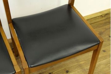 ヴィンテージ家具　北欧ビンテージ　ダイニングチェア2脚セット(椅子、イス、チェア)