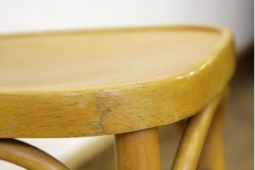 アンティーク家具　 アンティーク　DREVOUNIA社　小ぶりでおしゃれなベントウッドチェア2脚セット(トーネットチェア)(2)