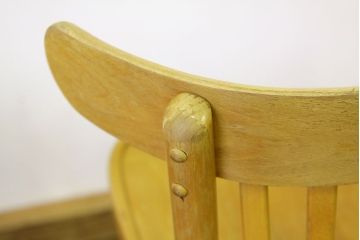 アンティーク家具　 アンティーク　DREVOUNIA社　小ぶりでおしゃれなベントウッドチェア2脚セット(トーネットチェア)(2)