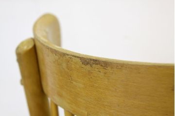 アンティーク家具　ヨーロッパチェコDREVOUNIAベントウッドチェア2脚セットトーネット
