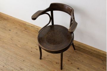 アンティーク家具　イギリスアンティーク　ベントウッドアームチェア?トーネット1脚(椅子)