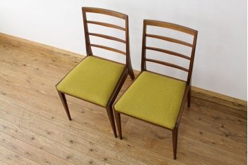 ヴィンテージ家具　イギリスビンテージ　ダイニングチェアA.H.McINTOSHマッキントッシュ2脚セット?(ミッドセンチュリー)