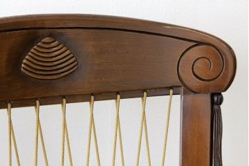 ヴィンテージ家具　イギリスビンテージ　1980年頃無垢材ダイニングチェア2脚セット