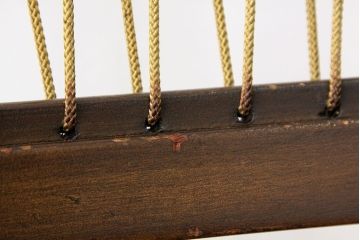 ヴィンテージ家具　イギリスビンテージ　1980年頃無垢材ダイニングチェア2脚セット