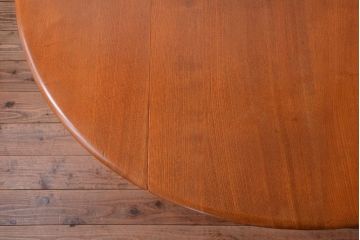 アンティーク家具　イギリスERCOL(アーコール)　ウィンザーシリーズ　ドロップリーフテーブル(バタフライテーブル)(3)