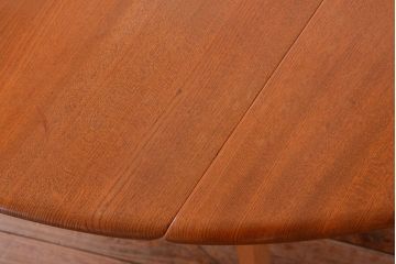 アンティーク家具　イギリスERCOL(アーコール)　ウィンザーシリーズ　ドロップリーフテーブル(バタフライテーブル)(3)