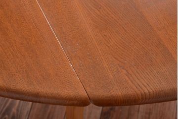 アンティーク家具　イギリスERCOL(アーコール)　ウィンザーシリーズ　ドロップリーフテーブル(バタフライテーブル)(3)