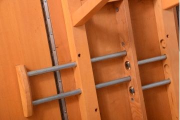 アンティーク家具　イギリスERCOL(アーコール)　ウィンザーシリーズ　ドロップリーフテーブル(バタフライテーブル)(3)