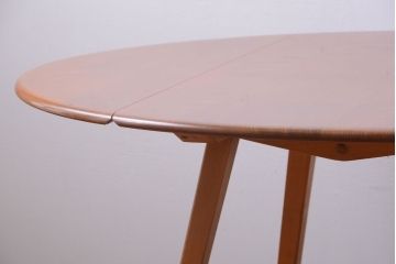 アンティーク家具　イギリスERCOL(アーコール)　ウィンザーシリーズ　ドロップリーフテーブル(バタフライテーブル)(3)