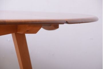 アンティーク家具　イギリスERCOL(アーコール)　ウィンザーシリーズ　ドロップリーフテーブル(バタフライテーブル)(3)