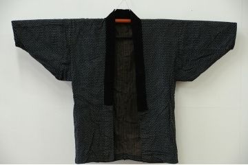 アンティーク雑貨　○古い木綿着物　3点(絣古布材料)