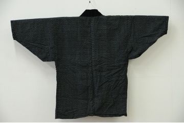 アンティーク雑貨　○古い木綿着物　3点(絣古布材料)