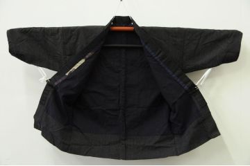 アンティーク家具　○古い木綿着物　4点(絣古布材料)