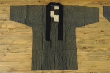 アンティーク家具　○古い木綿着物　4点(絣古布材料)