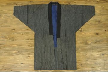 アンティーク家具　○古い木綿着物　4点(絣古布材料)