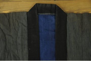 アンティーク家具　○古い木綿着物　4点(絣古布材料)