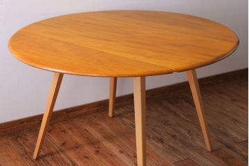 アンティーク家具　イギリスERCOL(アーコール)　ウィンザーシリーズ　ドロップリーフテーブル(バタフライテーブル)(2)