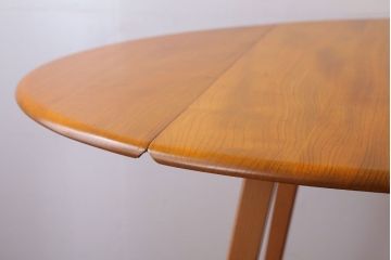 アンティーク家具　イギリスERCOL(アーコール)　ウィンザーシリーズ　ドロップリーフテーブル(バタフライテーブル)(2)