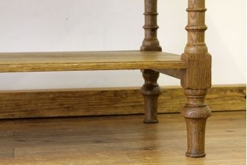 ヴィンテージ家具　イギリスビンテージ　オーク材センターテーブル
