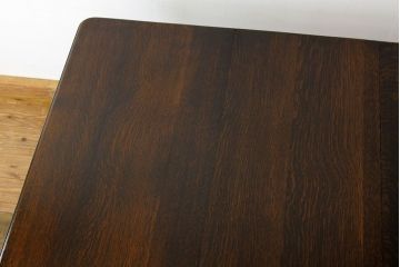 アンティーク家具　イギリスアンティーク　ツイストレッグエクステンションテーブル(オーク材)
