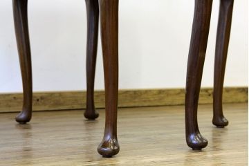 アンティーク家具　イギリスアンティーク　クイーンアン様式ゲートレッグテーブル