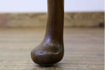 アンティーク家具　イギリスアンティーク　クイーンアン様式ゲートレッグテーブル
