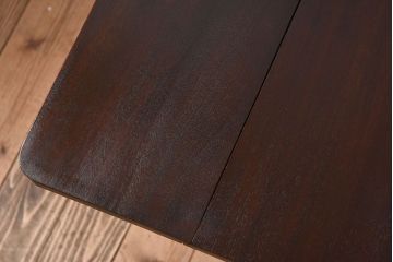 アンティーク家具　バタフライサイドテーブル　ウォールナット材製　イギリスアンティーク