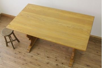 ヴィンテージ家具　イギリスビンテージ ダイニングテーブル(作業台)
