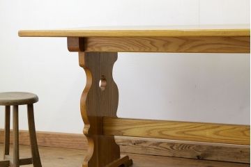 ヴィンテージ家具　イギリスビンテージ ダイニングテーブル(作業台)