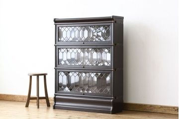 アンティーク家具　イギリスアンティーク スタッキングブックケース KenricEfferson(本箱)