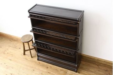 アンティーク家具　イギリスアンティーク スタッキングブックケース KenricEfferson(本箱)