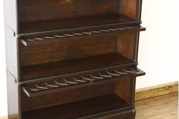 アンティーク家具　イギリスアンティーク スタッキングブックケース KenricEfferson(本箱)