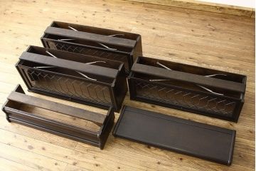 アンティーク家具　イギリスアンティーク スタッキングブックケース KenricEfferson(本箱)