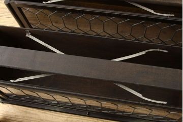 アンティーク家具　イギリスアンティーク スタッキングブックケース KenricEfferson(本箱)