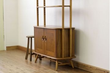 アンティーク家具　イギリス　アーコールERCOLルームディバイダー(飾り棚)