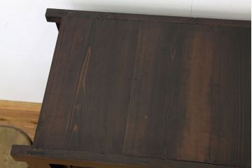 アンティーク家具　古民具・骨董　シックな三尺近江水屋箪笥(サイドボード)?