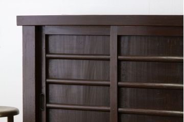 アンティーク家具　古民具・骨董　シックな三尺近江水屋箪笥(サイドボード)?