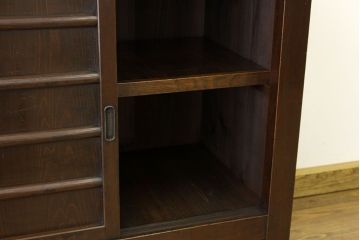 アンティーク家具　古民具・骨董　シックな三尺近江水屋箪笥(サイドボード)?