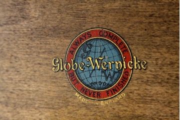 アンティーク家具　イギリスアンティーク　スタッキングブックケース(本箱)GloveWernicke