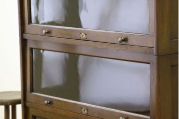 アンティーク家具　イギリスアンティーク　スタッキングブックケースTHE LEBUS本箱
