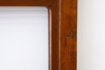 すりガラスと銀モールガラス入り格子戸4枚セット(引き戸・ガラス戸)