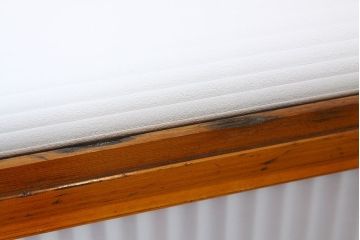 すりガラスと銀モールガラス入り格子戸4枚セット(引き戸・ガラス戸)